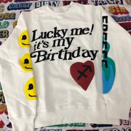 Lucky Me Birthday Sweatshirt by Kanye West at Grailed